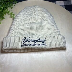 Yuengling Eagle Cream Knit Beanie (Unisex)